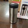 虎牌（TIGER）保温杯日本原装进口超长保温商务车载水杯子男女士高档送礼水杯子 360ML不锈钢色 实拍图