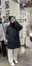 安德玛（Under Armour）外套男女情侣款2026春季新款冲锋衣防风山系户外运动训练夹克外套 1371593-110 三合一时尚灰白/女款 XL [172~176cm/79~80kg] 实拍图