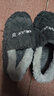 洁丽雅男士包跟棉拖鞋男秋冬季室内居家保暖家居加厚全包毛毛棉鞋女冬天 灰色【收藏加购优先发货】 42-43 (适合41-42码) 实拍图