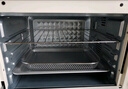 美的（Midea）【国家补贴】家用多功能风炉电烤箱 40L大容量/四面搪瓷/热风循环/空气炸锅烤箱一体机PT4012W二代 实拍图
