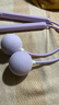 Keep跳绳成人无绳跳绳减肥专用女士健身燃脂室内负重球两用款木槿紫 实拍图