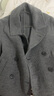 优衣库女装双面呢休闲短大衣478581 06 铅灰色 S /155/80A 实拍图