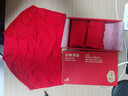 松山棉店天丝莫代尔抗菌不夹臀亲肤女内裤大红+大红+大红160/M 实拍图