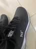 361°运动鞋男鞋秋冬季透气网面跑鞋黑色通勤轻质户外慢跑步鞋 曜石黑/361度白【皮革面防泼水】 42 实拍图