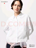 优衣库女装/男女同款牛津纺箱型衬衫/衬衣合作款25秋冬新款479974 479974/00白色 XS 实拍图