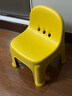禧天龙家用加厚凳子椅子带靠背幼儿矮凳宝宝椅小板凳换鞋凳 创意凳子 亮丽黄1只装【新款椅凳】 实拍图