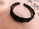向晚发箍高颅顶发箍女头箍高级感水钻气质洗脸压碎发发卡生日礼物 晒单实拍图