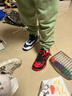 361°悍将|儿童篮球鞋25秋冬实战3-7岁旋钮扣篮球鞋 红29 实拍图