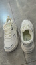 安踏兔子鞋丨关晓彤同款休闲鞋女鞋秋季厚底革面保暖小白鞋运动老爹鞋 实拍图