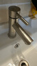 华帝（VATTI）304不锈钢拉丝工艺浴室水龙头 洗脸盆洗手盆冷热水龙头 041016 实拍图