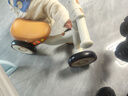 麦格萌儿童平衡车玩具男孩女孩1-3岁宝宝无踏板溜溜车滑行车四轮滑步车 青咖色【音乐+灯光+静音轮】 1-2-3岁小孩子61六一儿童节礼物 实拍图