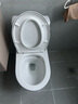 箭牌（ARROW）卫浴大冲力喷射虹吸式防臭节水马桶家用缓降盖板连体抽水坐便器 【T32 】双漩劲冲12609 400mm 实拍图