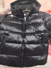 迪桑特（DESCENTE）迪桑特SKI STYLE系列HEAT NAVI男士短款亮面保暖羽绒服 BK-黑色 L (175/96A) 实拍图