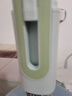 双枪抽水器桶装水办公家用饮水机电动抽水泵压水器定量可折叠浅绿色 实拍图