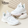 迪士尼（Disney）儿童跑步鞋男女童户外春秋小白鞋中大童透气运动鞋 312双网  32  实拍图