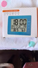 凯然（KAIRAN）婴儿房电子温度计 多功能闹钟学生专用智能夜光闹钟 室内壁挂高精度温湿度计可挂可立2025新款 609白色【万年历*夜光*温湿度】 实拍图