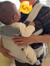 BabyBjorn瑞典品牌进口透气婴幼儿背带抱娃神器Harmony背带0-3岁 奶油色 实拍图