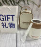 禾恋公司年会礼品定制实用早餐杯带盖勺保温杯饭盒伴手礼圣诞节送女友 实拍图