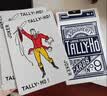 BICYCLE美国自行车德州斗地主花切魔术专用练习表演扑克牌 Tally-HO圆背（红色） 无规格 实拍图