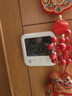 德力西电气（DELIXI ELECTRIC）家用室内温度计带笑脸婴儿房闹钟计时电子数显温湿度计温度表 实拍图