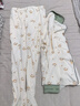 猫人【10A抗菌纯棉防螨】睡衣女士秋性感星月印花可外穿家居服奶白L 实拍图