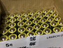 松下（Panasonic）5号五号AA碱性干电池40节盒装适用于遥控器玩具话筒鼠标键盘LR6BCH/2S  实拍图