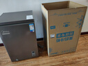 美的（Midea）【速冻王】100升冰柜家用零下40度超低温小型冷柜冷冻柜冷藏柜卧式冰箱BD/BC-100KEM(E)国家补贴 实拍图