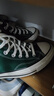 匡威（Converse）官方 1970S巴恩风穿搭运动帆布鞋丛林绿绿色168508C 绿/168508C 42 实拍图