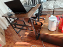 全品屋实木电脑桌双人书桌办公桌工作台学生台式电竞桌80CM 实拍图