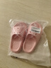 EVA儿童拖鞋卡通风防水居家沙滩一字拖软底网红凉鞋拖鞋夏季 粉色【防滑升级款】 20 34-35内长20cm合适7-8岁穿 实拍图