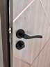 利德仕轻音门锁室内卧室分体锁黑色实木门把手通用房门锁具 7006-（静音分体锁） 实拍图