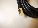 绿联六类网线 20米千兆高速网络宽带线 6类家用电脑笔记本路由器监控线 CAT6成品跳线带双接头黑20166 实拍图