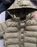 优衣库婴幼儿宝宝PUFFTECH空气棉服可机洗拉链连帽外套478427 56 橄榄色 110 实拍图