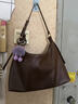 西木汀 袁一琦同款 自由畅想 头层牛皮托特包女单肩腋下包 美拉德棕小号 实拍图