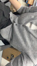 森马（Semir）骐骥红色毛衣女圆领刺绣含羊毛毛衫25冬亲肤柔暖上衣109725106001 实拍图