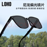 LOHO折叠墨镜女2025高级感太阳镜男偏光开车防晒防紫外线超轻gm眼镜 实拍图