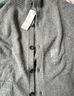 优衣库男女装souffle yarn舒芙蕾针织开衫/毛衣毛衫25新款480023 08 深灰色 XL 实拍图