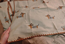 无印良品全棉贝壳绣床上四件套 1.8米床笠款纯棉被套200*230cm 实拍图