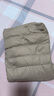 雪中飞经典新款基础舒适轻薄羽绒便捷短款保暖羽绒小马甲轻盈便携舒适 浅亚麻|7100-女 S 160/84A 实拍图