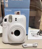 INSTAX富士instax立拍立得 一次成像相机 mini12（mini11升级款）薄荷绿 实拍图
