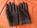 HTBT8-14岁儿童骑行手套男孩女孩秋冬季加厚保暖户外运动山地车战术训练防护全指手套 黑色 实拍图