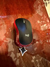 罗技（Logitech）M185鼠标 无线鼠标 办公鼠标 对称鼠标 黑色红边 带无线2.4G接收器 实拍图