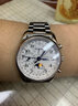 【二手99新】浪琴（LONGINES）名匠系列八针月相自动机械男表多功能防水商务休闲手表瑞士十大品牌 【40mm】白盘皮带 L2.673.4.78.3 实拍图