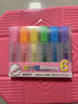 宝克（BAOKE）MP4910-6 大容量手6色荧光笔 学生考试重点醒目标记笔 办公记号笔帐可用 水性记号笔 6支/盒 实拍图