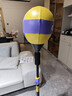 创步（CHUANGBU）拳击训练器速度球家用成人儿童立式沙袋击打回弹躲闪球解压反应靶 【黄紫-加强款】12吸盘/防爆球体 实拍图