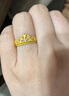 周生生 足金爱情密语皇冠黄金戒指开口戒金饰品90227R计价 2.94克(含工费100元) 晒单实拍图