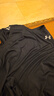 安德玛（UNDERARMOUR）春夏Launch男子跑步运动背心1382585 黑色001 M 实拍图