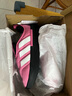 adidas ADIPUFF面包鞋柔软舒适保暖棉鞋秋冬阿迪达斯官方轻运动   粉色/白色/黑色（推荐选大半码）   44.5 实拍图