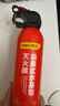 得力车载灭火器水基13B 火灾预防应急高层家用国家消防3C认证620ml 实拍图