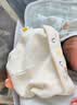 贝肽斯婴儿帽子春秋季德绒胎帽新生儿宝宝0一6月初生无骨护囟门帽 实拍图